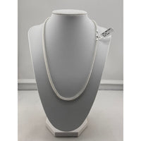 Load image into Gallery viewer, 925 Sterling Silver Diamond-Cut Snake Chain Necklace –
