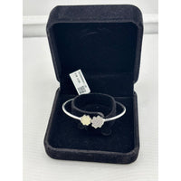 Load image into Gallery viewer, 925 Sterling Silver Double Clover CZ Women’s Bracelet | 6g
