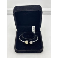 Load image into Gallery viewer, 925 Sterling Silver Double Heart Women’s Bracelet | 6g
