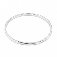 Load image into Gallery viewer, 925 Sterling Silver Etched Line Bangle/Kada - 73mm
