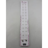 Load image into Gallery viewer, 925 sterling silver faceted bead anklet pair
