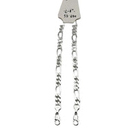 Load image into Gallery viewer, 925 Sterling Silver Figaro Chain Bracelet – Classic Italian
