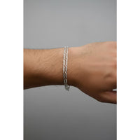 Load image into Gallery viewer, 925 Sterling Silver Figaro Chain Bracelet – Italian Link
