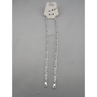Load image into Gallery viewer, 925 Sterling Silver Figaro Chain Bracelet – Classic Italian
