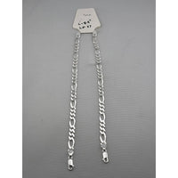 Load image into Gallery viewer, 925 Sterling Silver Figaro Chain Bracelet – Italian Link
