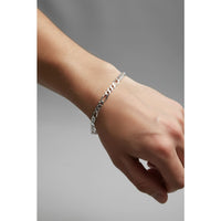 Load image into Gallery viewer, 925 Sterling Silver Figaro Chain Bracelet – Italian Link
