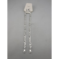 Load image into Gallery viewer, 925 Sterling Silver Figaro Chain Bracelet – Classic Italian
