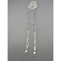 Load image into Gallery viewer, 925 Sterling Silver Figaro Chain Bracelet – Italian Link
