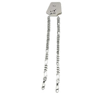 Load image into Gallery viewer, 925 Sterling Silver Figaro Chain Bracelet – Classic Italian
