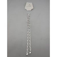 Load image into Gallery viewer, 925 Sterling Silver Figaro Chain Bracelet – Slim Link | 8 Inches
