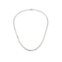 Load image into Gallery viewer, 925 Sterling Silver Franco Chain Necklace – Woven Link
