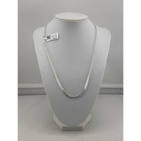 Load image into Gallery viewer, 925 Sterling Silver Franco Chain Necklace – Woven Link
