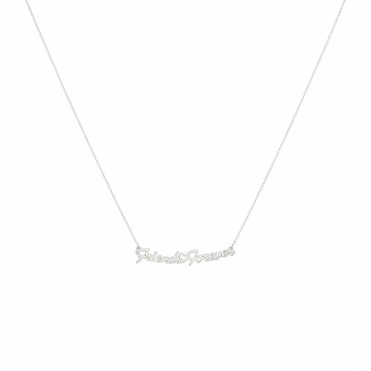 925 Sterling Silver Friends Forever Name Necklace