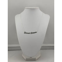 Load image into Gallery viewer, 925 Sterling Silver Friends Forever Name Necklace - Necklace
