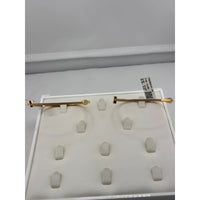 Load image into Gallery viewer, 925 Sterling Silver Gold Plated Minimalist Bar Stud
