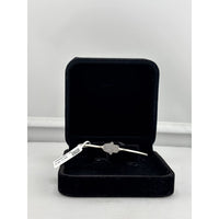 Load image into Gallery viewer, 925 Sterling Silver Hamsa Hand CZ Women’s Bracelet | 6g
