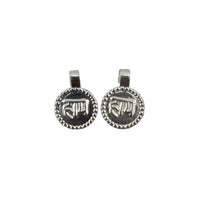 Load image into Gallery viewer, 925 Sterling Silver Haye Pendant (Set of 2) 2gm

