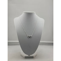 Load image into Gallery viewer, 925 Sterling Silver Infinity Circle Necklace - Necklace
