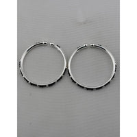 Load image into Gallery viewer, Kids silver bangle pair top view
