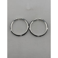 Load image into Gallery viewer, 925 sterling silver kids black-stone bangle pair top view
