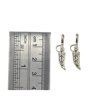 Load image into Gallery viewer, 925 Sterling Silver Knife Pendant (Set of 2) 2.40gm
