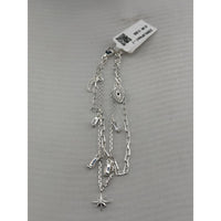 Load image into Gallery viewer, 925 Sterling Silver Layered Star Charm Bracelet | 5g
