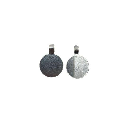 925 Sterling Silver Moon Pendant (Set of 2) 2gm