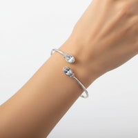 Load image into Gallery viewer, 925 Sterling Silver Oval CZ Women’s Bracelet | 6g
