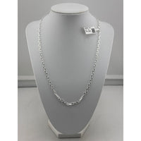 Load image into Gallery viewer, 925 Sterling Silver Paperclip Chain Necklace – Minimalist
