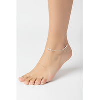 Load image into Gallery viewer, 925 Sterling Silver Pearl Bead Anklet – Elegant Women’s Payal – 15g

