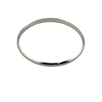 Load image into Gallery viewer, 925 Sterling Silver Plain Thin Bangle/Kada
