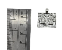 Load image into Gallery viewer, 925 Sterling Silver Radha Krishna Pendant 1.75gm
