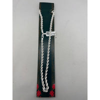 Load image into Gallery viewer, 925 Sterling Silver Rope Chain Necklace – Twisted Design
