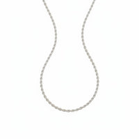 Load image into Gallery viewer, 925 Sterling Silver Rope Chain Necklace – Twisted Design
