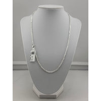 Load image into Gallery viewer, 925 Sterling Silver Round Box Chain Necklace – Micro Square
