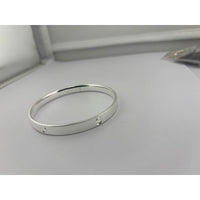 Load image into Gallery viewer, 925 Sterling Silver Screw Motif Bangle/Kada - Bracelets