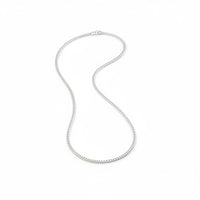 Load image into Gallery viewer, 925 Sterling Silver Slim Curb Chain Necklace – Minimal
