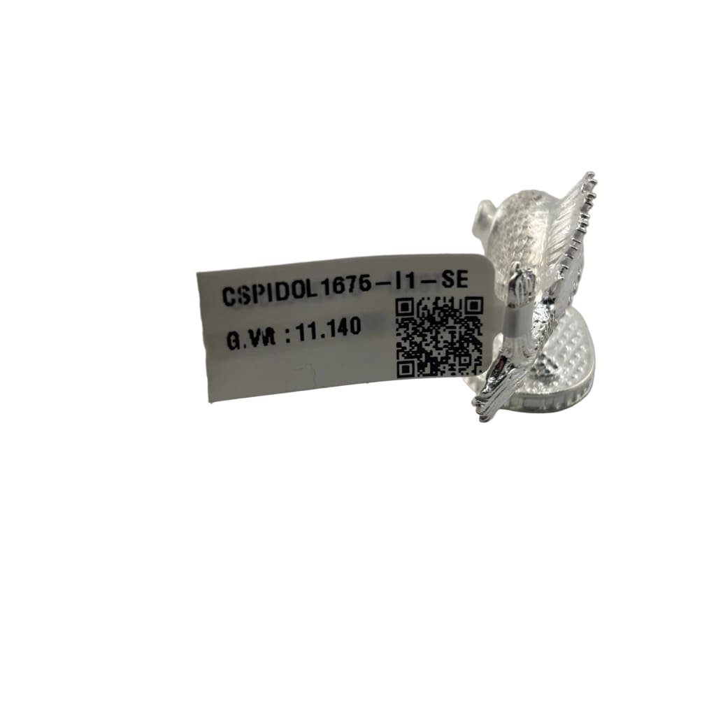Silver Small Fish Idol – Auspicious Matsya Charm for Pooja & Gifting 11G