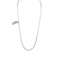 Load image into Gallery viewer, 925 Sterling Silver Snake Chain Necklace – Smooth Flat
