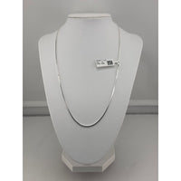 Load image into Gallery viewer, 925 Sterling Silver Snake Chain Necklace – Smooth Flat
