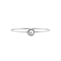 Load image into Gallery viewer, 925 Sterling Silver Spiral CZ Bracelet | 6g
