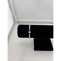 Load image into Gallery viewer, 925 Sterling Silver Star CZ Adjustable Bracelet | 5g
