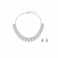 Load image into Gallery viewer, 925 Sterling Silver Statement Circle Link Necklace
