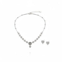 Load image into Gallery viewer, 925 Sterling Silver Statement Circle Link Necklace
