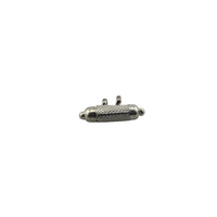 Load image into Gallery viewer, 925 Sterling Silver Taweez Pendant – Textured Barrel
