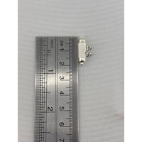 Load image into Gallery viewer, 925 Sterling Silver Taweez Pendant – Textured Barrel
