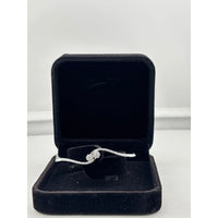 Load image into Gallery viewer, 925 Sterling Silver Twist Knot CZ Women’s Bracelet | 9g
