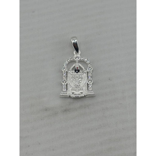 925 Sterling Silver Venkateswara Arched Temple Pendant