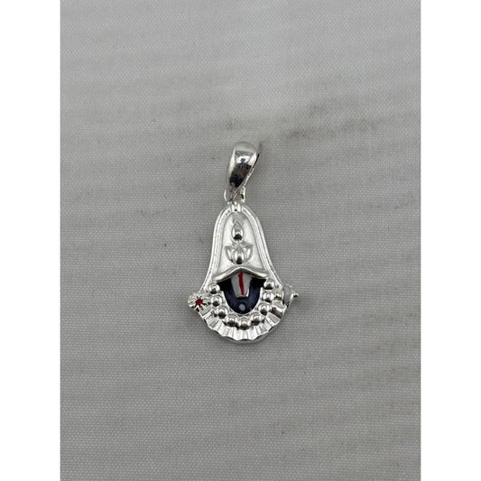 925 Sterling Silver Venkateswara Face Pendant - 1.92 g