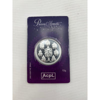 Load image into Gallery viewer, Full original front view of 10g 999 fine silver Ashta Lakshmi coin
